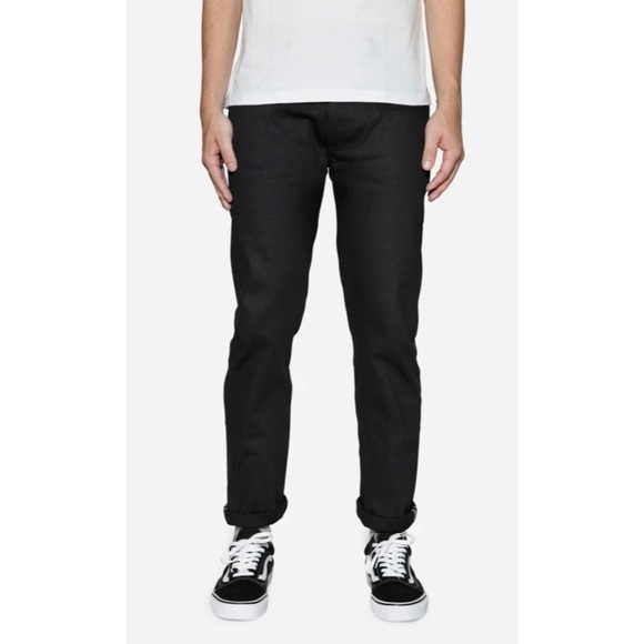 3sixteen Classic Tapered Lightweight Jean in Double Black 31 - Picture 1 of 13
